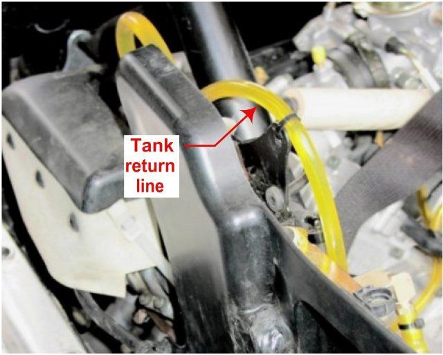 Fuel pump relocation Yamaha Rhino Forum